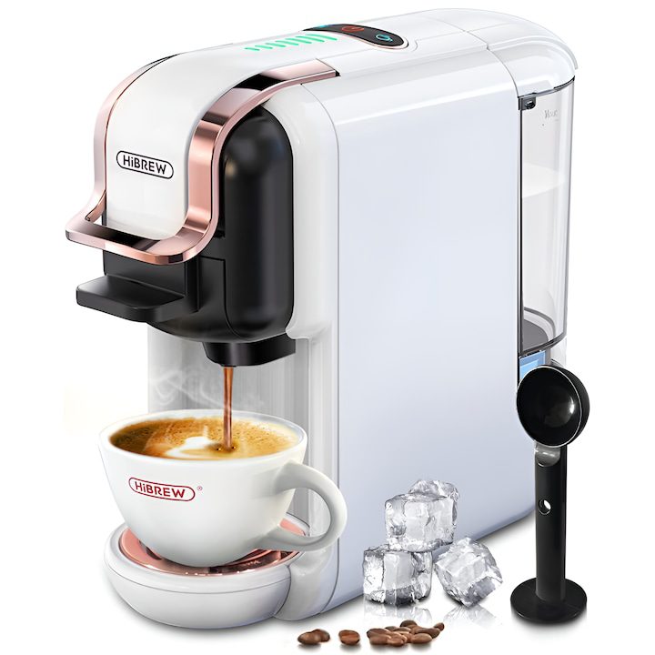 Мултифункционална 5 в 1 Еспресо Кафемашина Hibrew 1450 w: Добра ли е? Мултифункционална 5 в 1 Еспресо Кафемашина Hibrew 1450 w: Добра ли е?