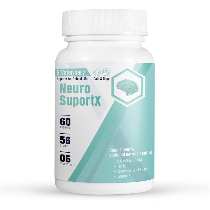 Най-Добрите Хранителни Добавки За Кучета: Новите Тенденции През 2025 Година Neuro SuportX - защита и подкрепа на централната нервна система при кучета и котки, адювант при лечение на епилепсия, 60 водоразтворими таблетки