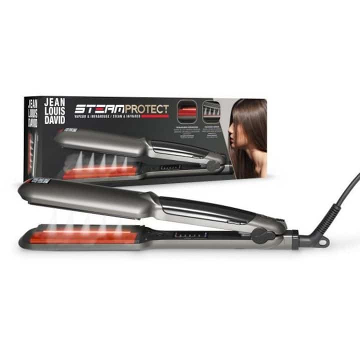 Най-Добрите Преса за Коса с Пара за 2025 Година Преса за коса с пара и инфрачервена функция JLD STEAM PROTECT