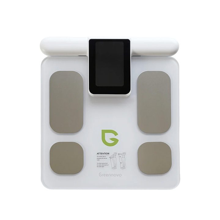 Най-Добрите Смарт Кантари - Детайлен Анализ на Функциите SMART кантар Greennovo с 8 електрода и 29 здравни показатели