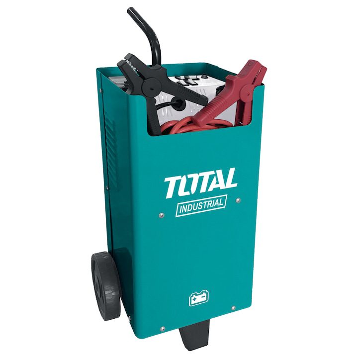 Зарядно За Акумулатор - Топ 15 Най-Добрите в България за 2025 Година Зарядно за акумулатор / стартов ток Total Industrial, 12 / 24 V, 70 - 300 Ah