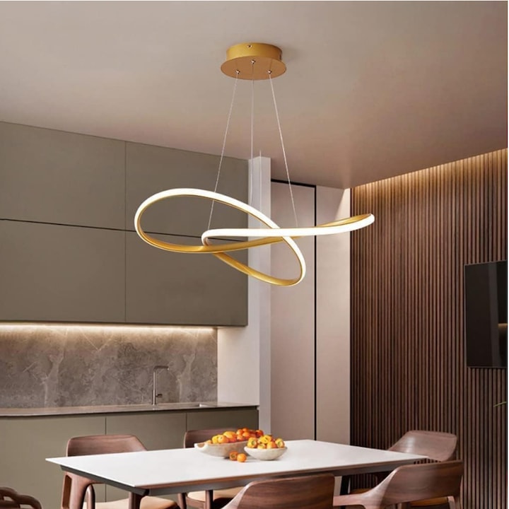 Полилеи за Спалня или Хол - Нашите Предложения LED полилей тип пендел с дистанционно управление