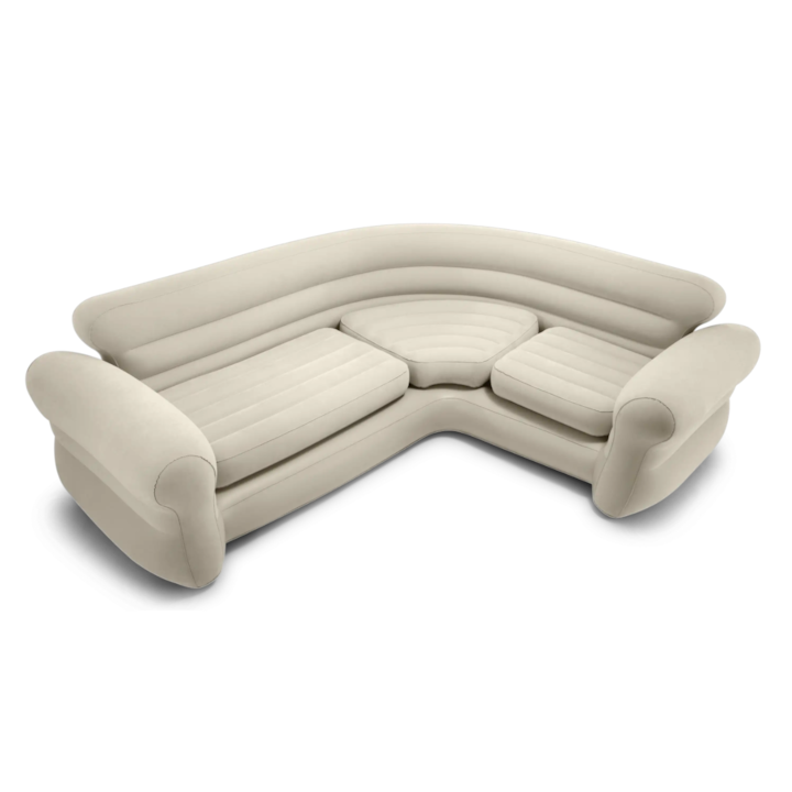 Ъглови Дивани - Как да Изберем Правилния? Надуваем ъглов диван Intex