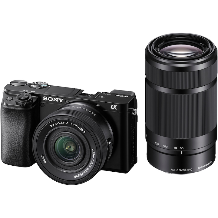Видеокамери Sony - Топ 10 Най-Добрите Mirorless Фотоапарат Mirrorless Sony Alpha A6100A
