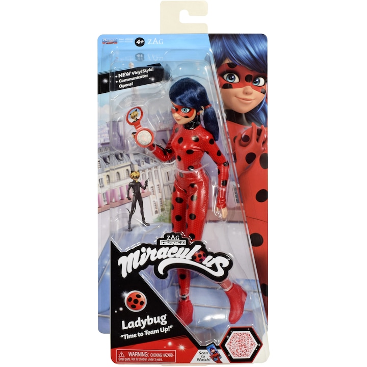 Калинката и Черния Котарак Играчки Кукла Miraculous - Ladybug