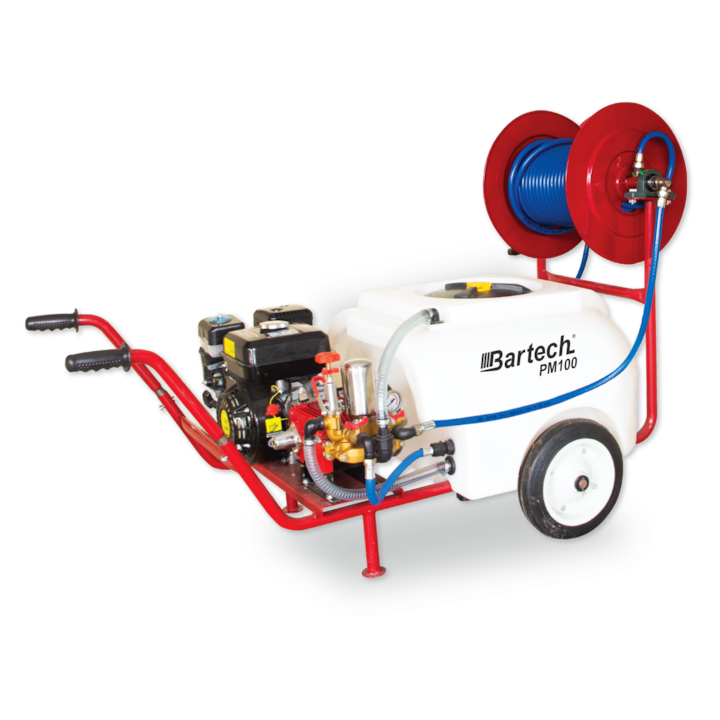 Пулверизатор 100л с термодвигател 6.5к.с.