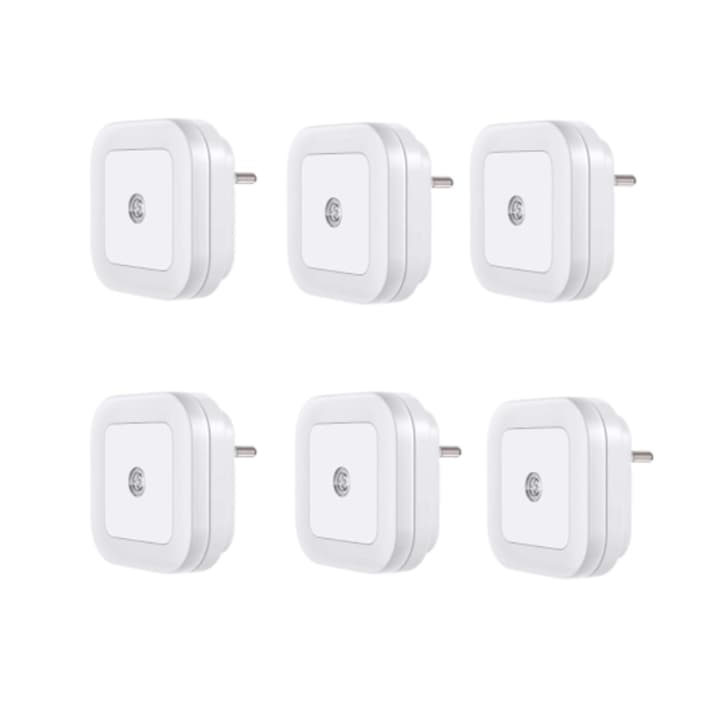 Топ 10 Най-Добрите Лампи със Сензор за Движение Комплект 6 LED нощни лампи