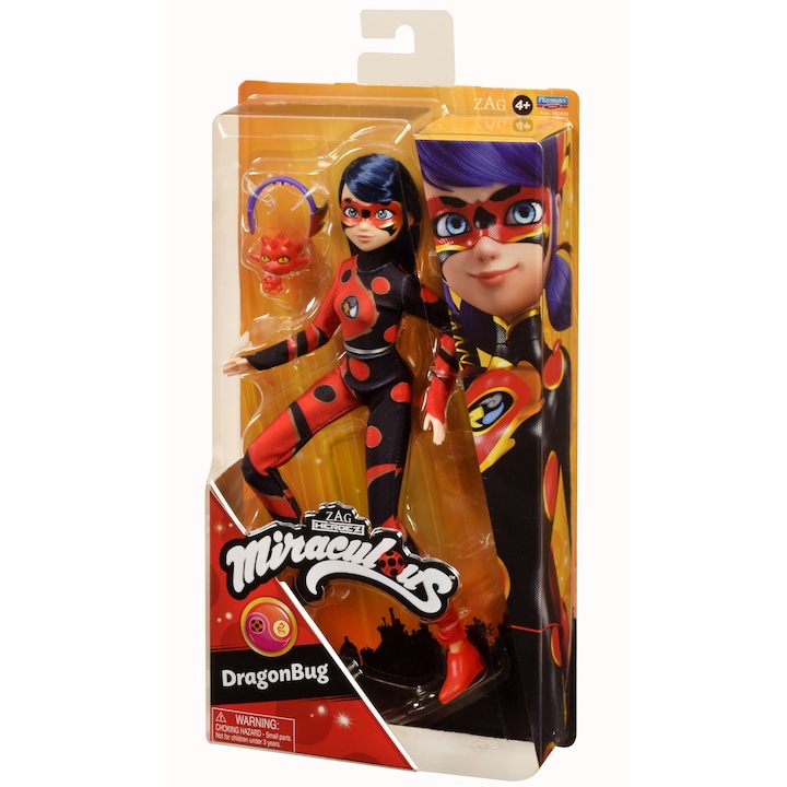 Калинката и Черния Котарак Играчки Кукла Miraculous - Dragon Bug