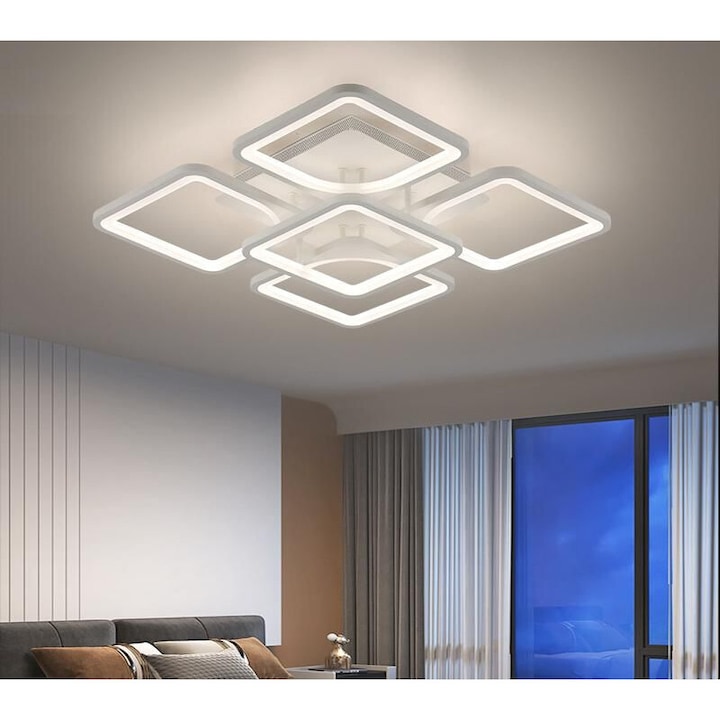 Полилеи за Спалня или Хол - Нашите Предложения Димируем LED полилей с дистанционно управление