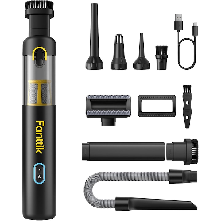 Прахосмукачка за Кола - Топ 20 Най-Добрите за 2025-2026 Година Прахосмукачка за кола Fanttik Slim V8 Apex