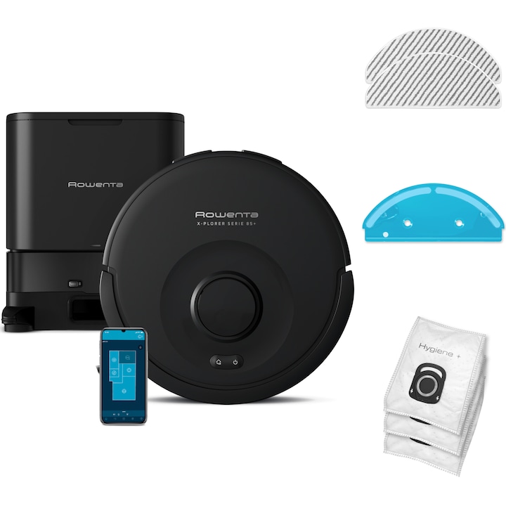 Топ 7 Най-Добрите Бюджетни Прахосмукачки Робот Под 500 лв | Класация Робот прахосмукачка Rowenta X-Plorer Serie 85+ RR87D5WH