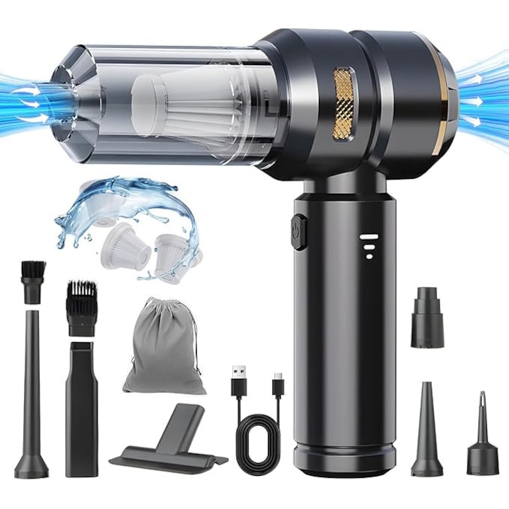 Прахосмукачка За Кола 4-в-1 ESL Essential Level® 120W - Детайлен Анализ Прахосмукачка За Кола 4-в-1 ESL Essential Level® 120W – Детайлен Анализ