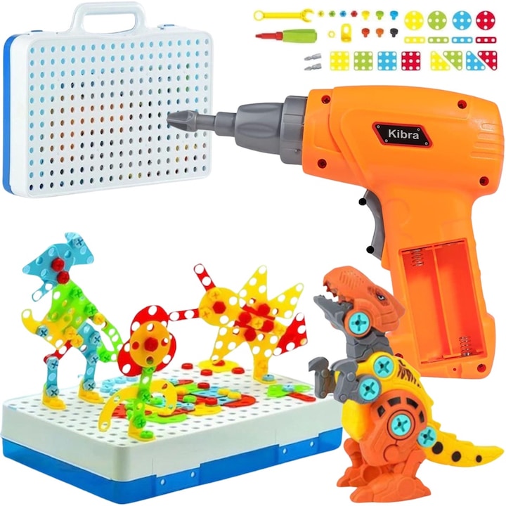 Детски Играчки за Развитие на Креативността - Кои Препоръчваме Комплект бормашина Kibra™
