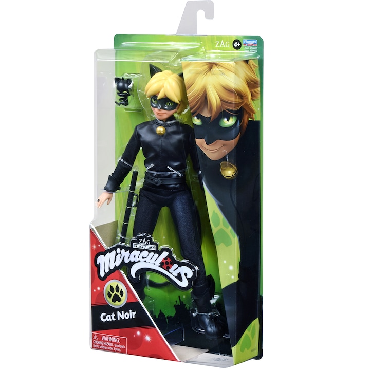 Калинката и Черния Котарак Играчки Кукла Miraculous - Cat Noir