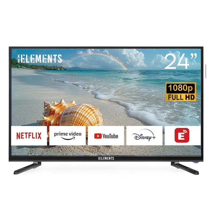 Класация Топ 10 Малки Телевизори KB Elements LED телевизор 24''/60 см диагонал