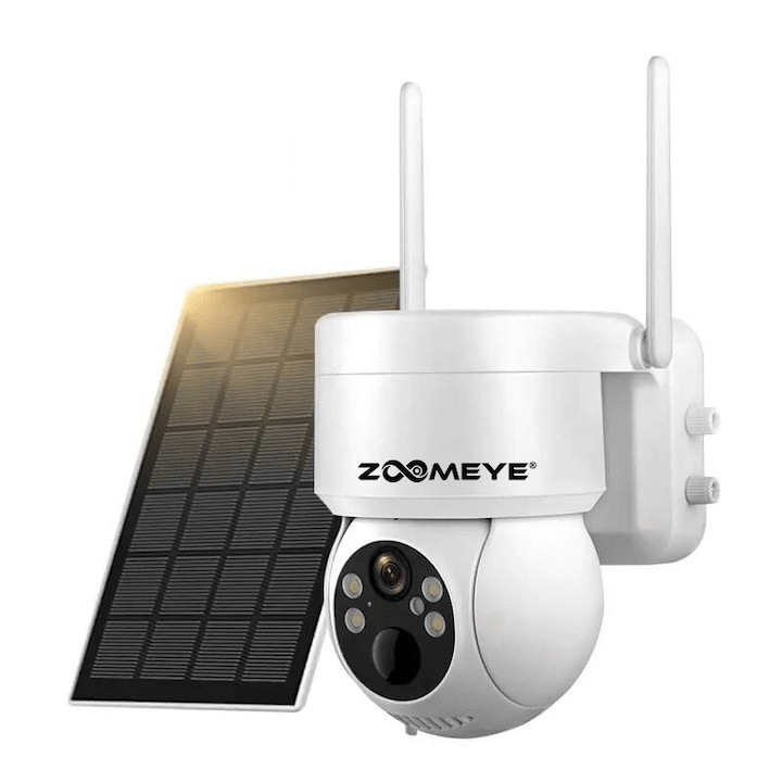 Условия за Поставяне на Камери за Наблюдение - Какво Трябва да Знаете Камера за Наблюдение 4MP ZoomEye® Pro с Соларен Панел 5W