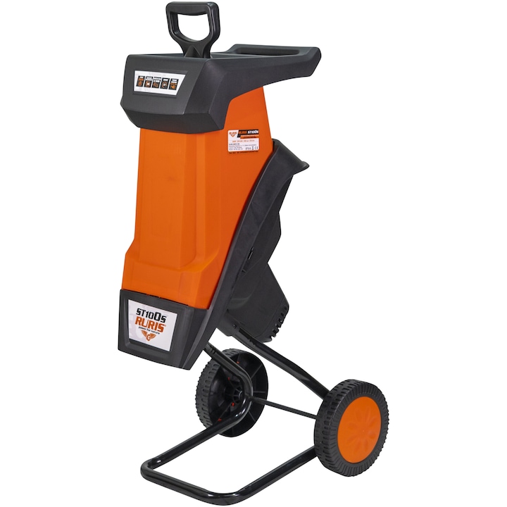 Най-Добрите Дробилки (Шредери) за Клони - Класация на Аматьорски и Професионални Електрически шредер за клони и растения Ruris ST100S