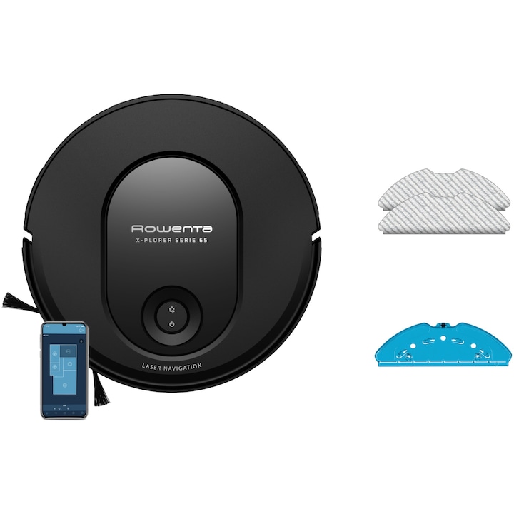 Топ 7 Най-Добрите Бюджетни Прахосмукачки Робот Под 500 лв | Класация Прахосмукачка робот Rowenta X-Plorer Serie 65 RR8L65WH