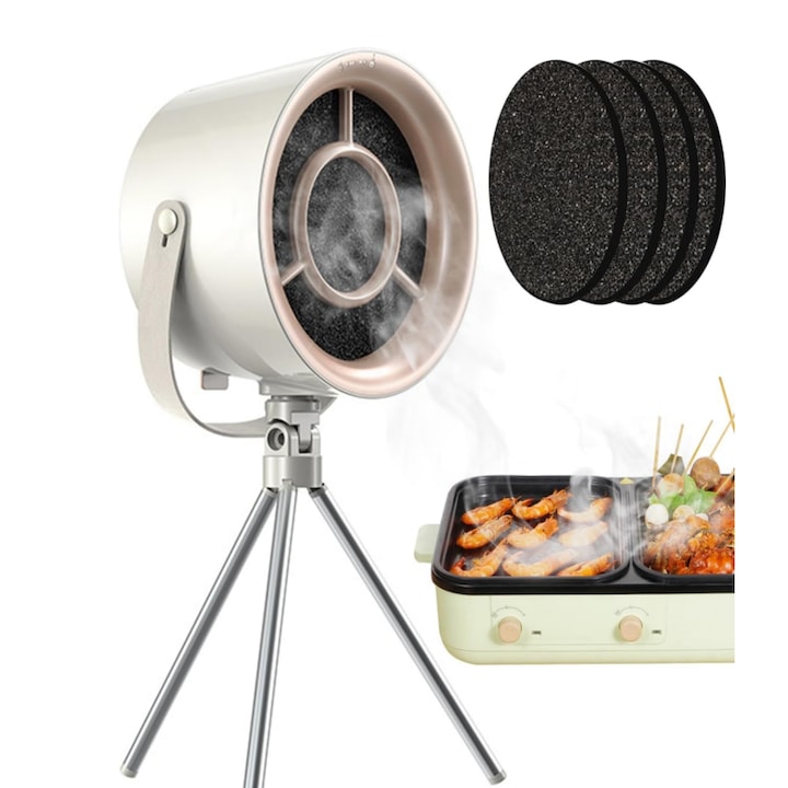 Преносими Абсорбатори - Кой да Изберем? Преносим кухненски аспиратор AjieQaQ