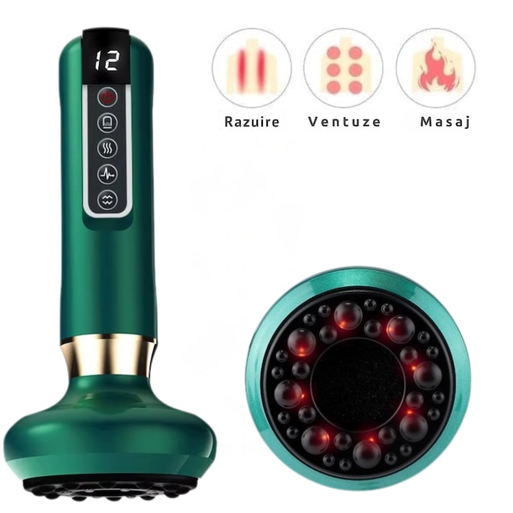 Топ 10 Ефективни Масажори за Гръб с Мигновен Ефект Професионален масажор за тяло с вендуза и остъргване