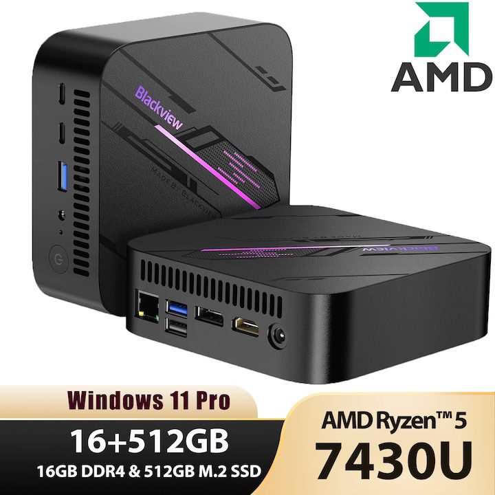 Топ 10 Най-Добрите Мини Компютри за 2026 Година Мини компютър Blackview MP100