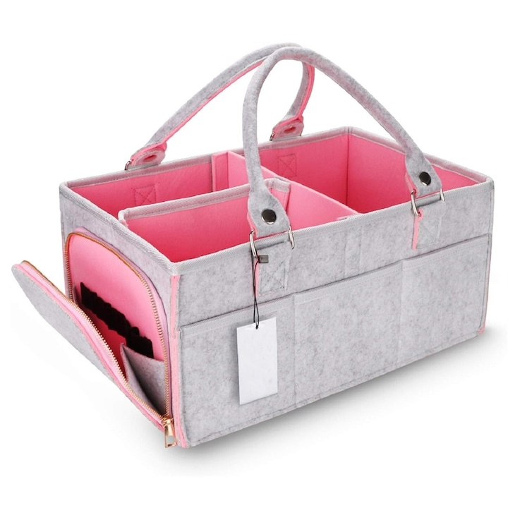 Чанта-органайзер за пелени и бебешки принадлежности