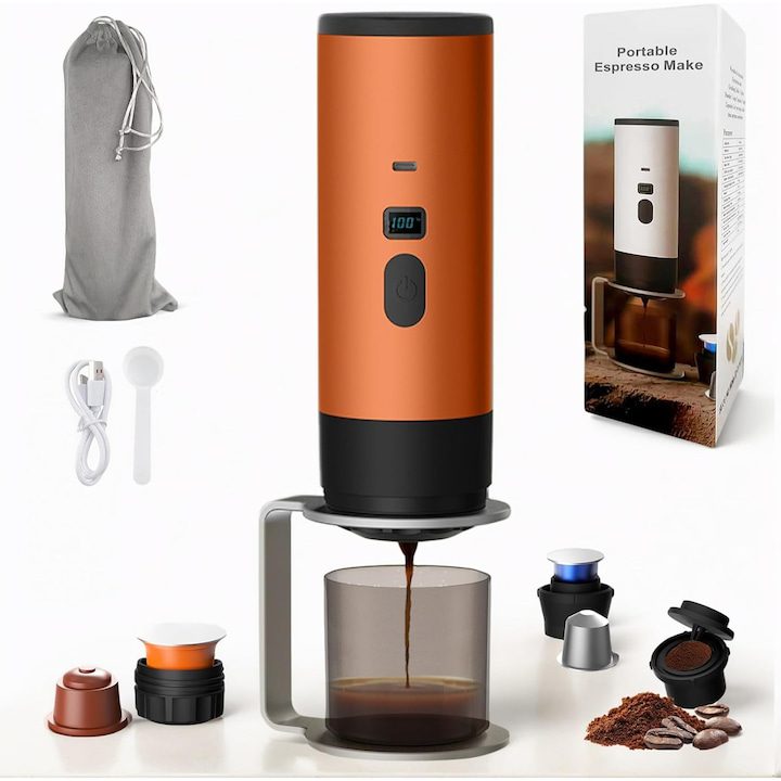 Портативна акумулаторна кафемашина