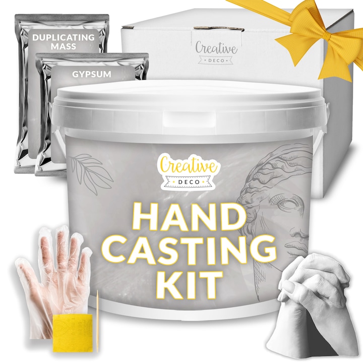 Най-Добри Комплекти за Отливки на Ръце (3D Гипсова Форма) - Класация Комплект за 3D отпечатък на ръце