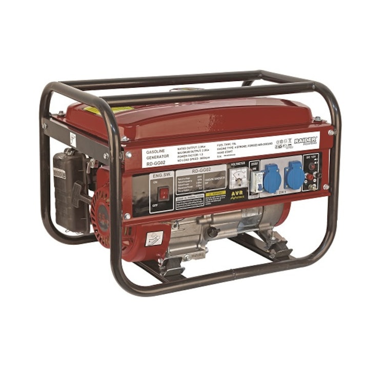 Електрически Генератори - Топ 20 Най-Добрите Бензинов генератор за ток Raider RD-GG02 - eMAG.bg