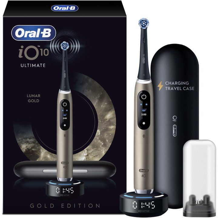 Електрическа четка за зъби Oral-B iO10 Lunar Gold