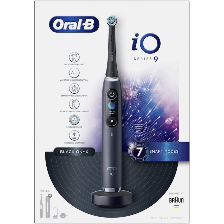 Ел. четка за зъби Oral-B iO9 с магнитни технологии и микровибрации
