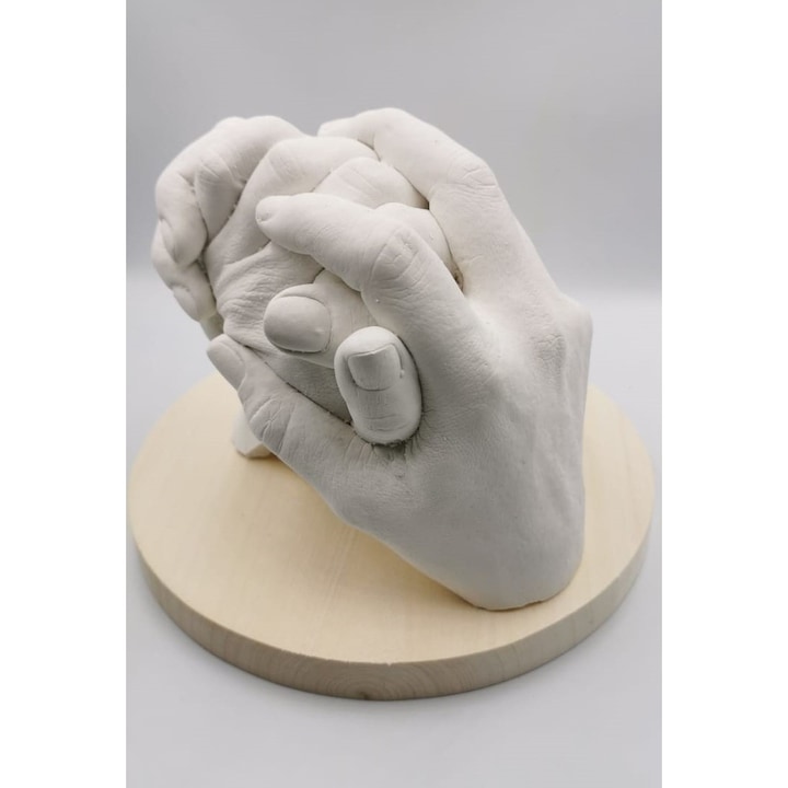 Най-Добри Комплекти за Отливки на Ръце (3D Гипсова Форма) - Класация Семеен комплект модели ръце