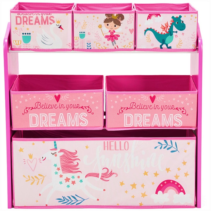 Шкафове за Съхранение на Играчки - Класация Най-Добрите Гардероб за съхранение на играчки U-Grow Believe in your dreams