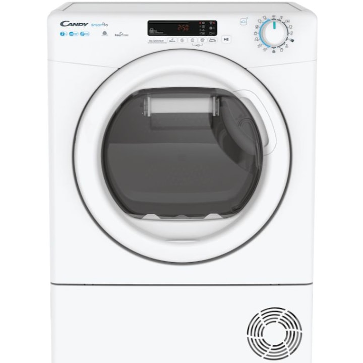 Candy сушилни: най-добрите модели с термопомпа, Wi‑Fi, Easy Case и Kilo Detector — избор за 7–10 кг