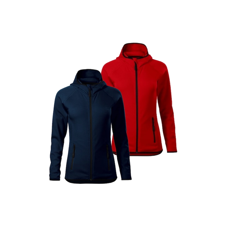 Комплект от 2 дамски еластични поларени якета