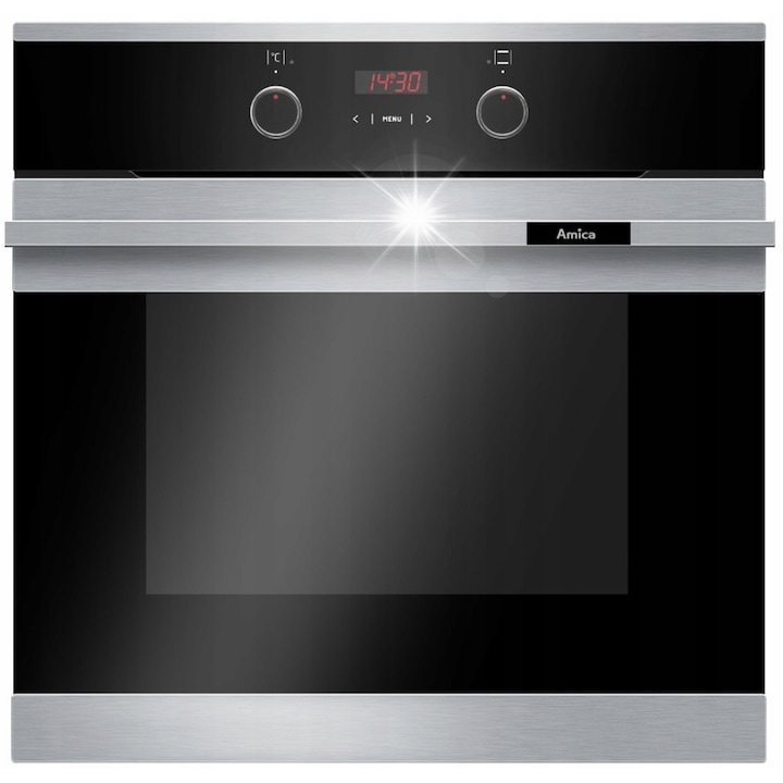 Електрическа фурна Amica EB6521 Fusion 60 см Инокс 65 л