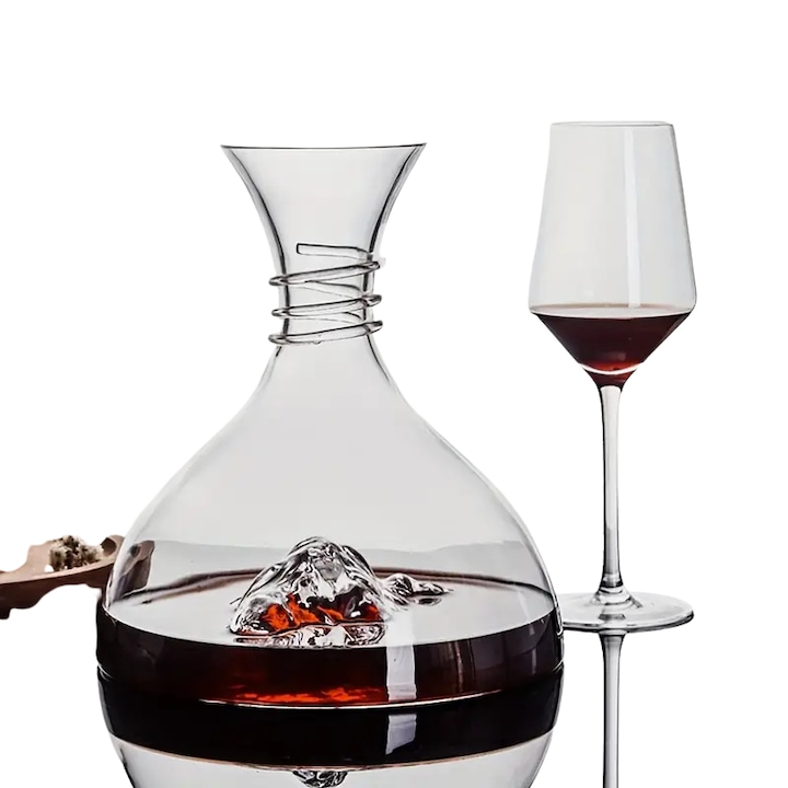 Декантер с 3D вътрешен айсберг