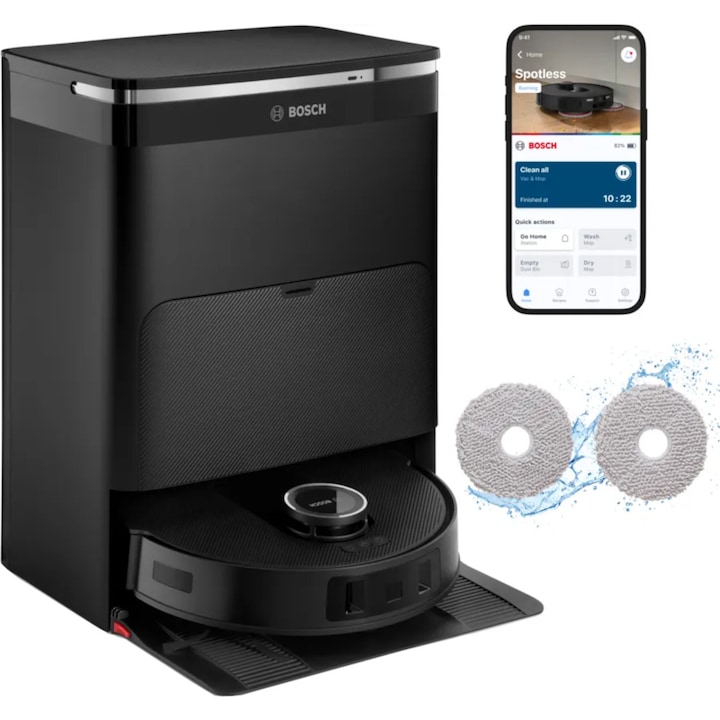 Робот прахосмукачка Bosch Spotless Max BCRDW3B