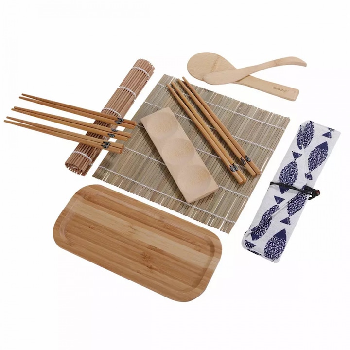 Топ 10 Най-Добрите Комплекта за Сервиране на Суши Комплект за суши Kinghoff