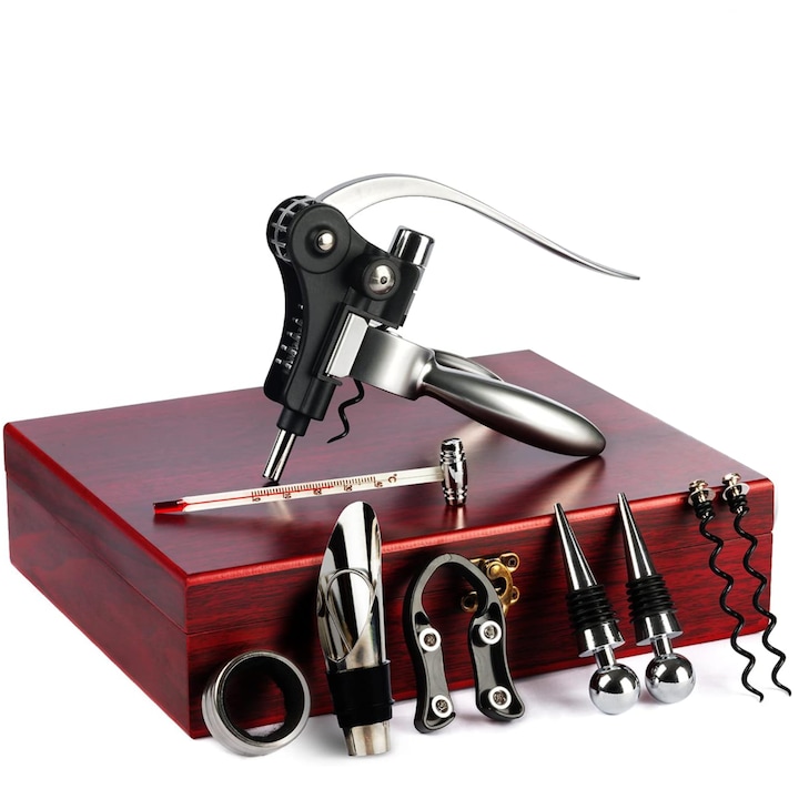 Комплект за вино: тирбушон