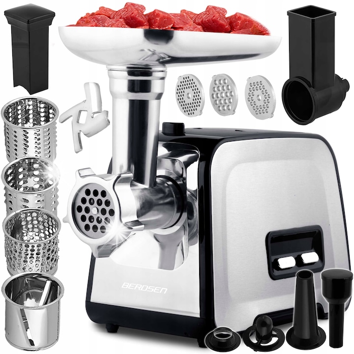 Berdsen Кухненски Уреди: Открихме Най-Добрите Месомелачки, Чопъри И Фритюрници Месомелачка Berdsen BM-601