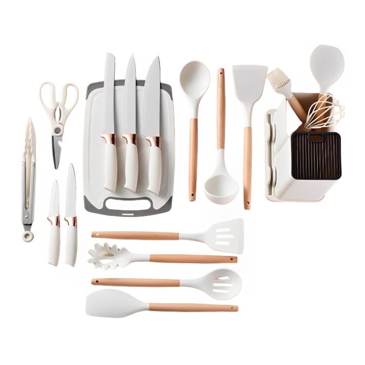 Силиконов комплект кухненски прибори