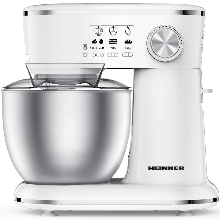 Планетарен миксер Heinner HPM-1000WHCH