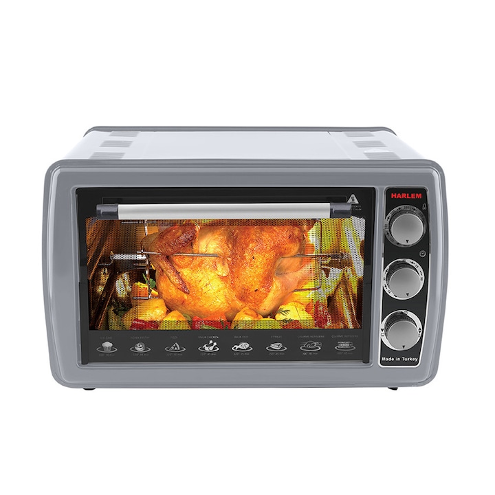 Електрическа фурна с термостат Harlem® LOT's