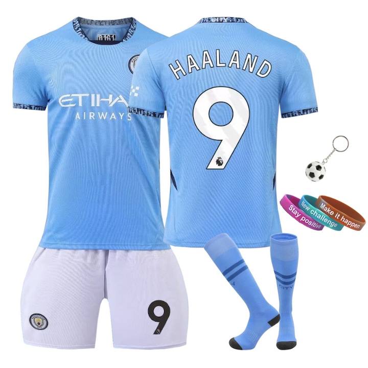 Детска спортна екипировка Manchester City Haaland No.9