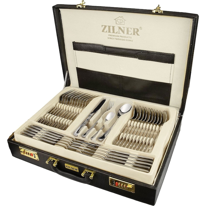 Класация Най-Качествените Комплекти Прибори за Хранене на Разумна Цена Комплект прибори за хранене Zilner ZL-6516