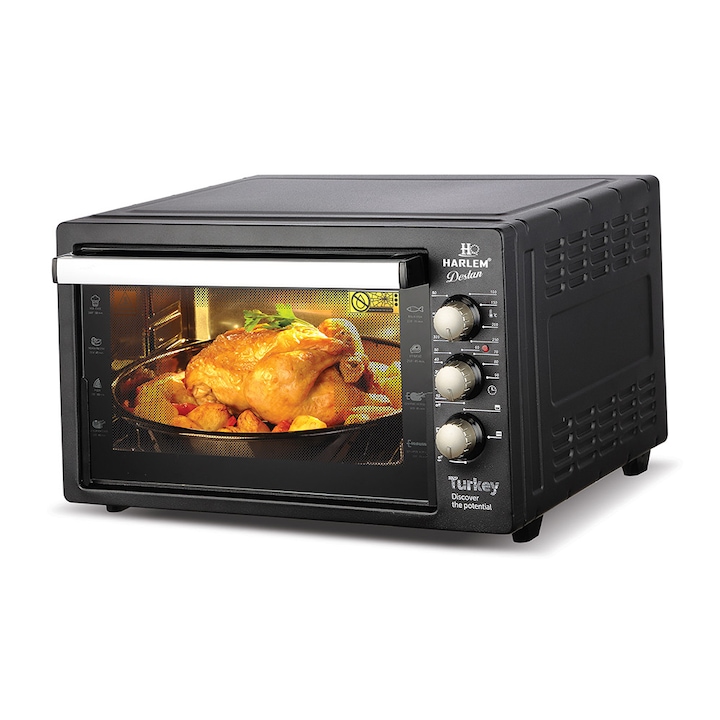 Електрическа фурна с термостат Harlem DESTAN