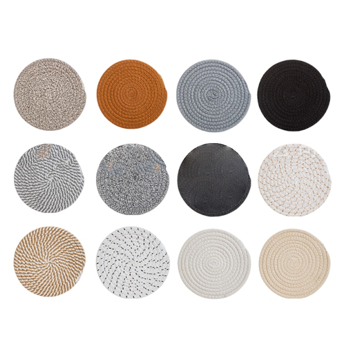 Стилни и Ефектни Комплекти Подложки за Хранене Комплект ръкохватки за тенджери против изгаряне