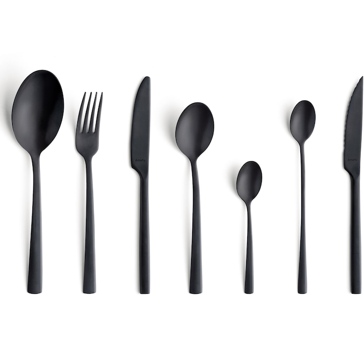 Класация Най-Качествените Комплекти Прибори за Хранене на Разумна Цена Комплект 42 прибори за хранене Amefa Manille All You Need