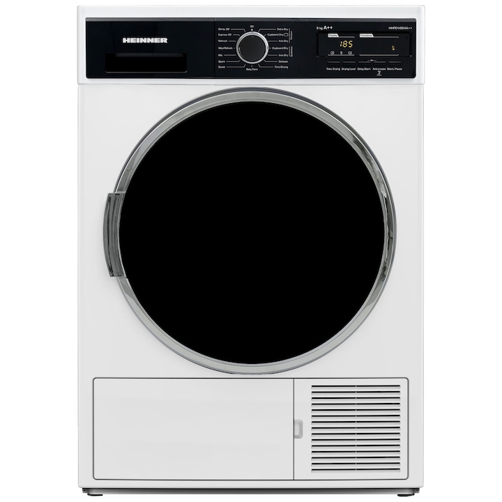 Heinner сушилни: 11 топ термопомпени модела, функции и цени — от 400€